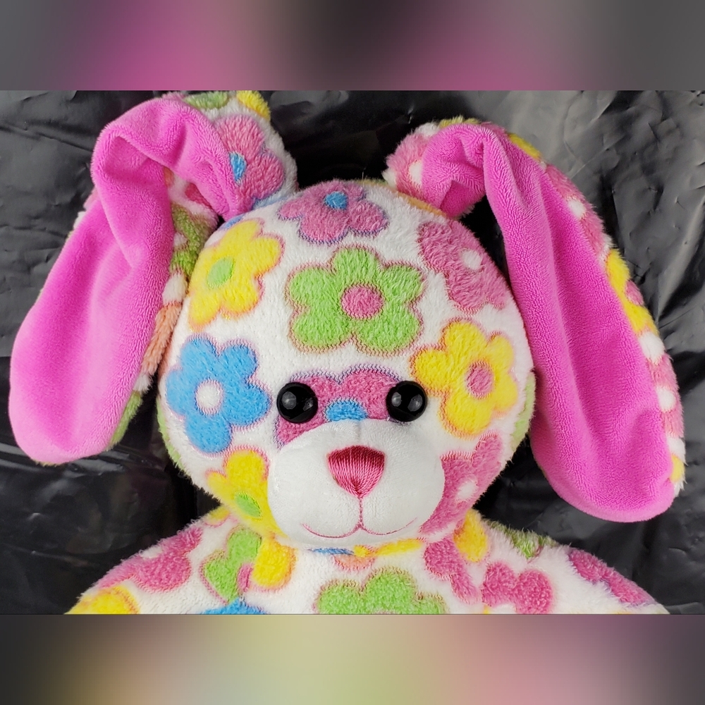 Build-A-Bear BAB Blossom Bunny 25 Years of Heart and Hugs Plush Stuffed Animal